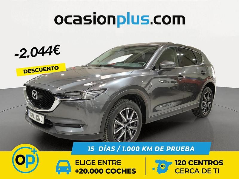 Usado Mazda CX-5 165 CV (121 kW) 2018 Gris SUV