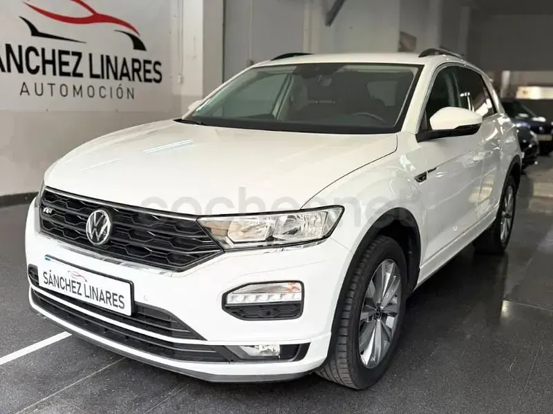 Usado VW T-Roc Advance 110 CV (80 kW) 2022 Blanco SUV