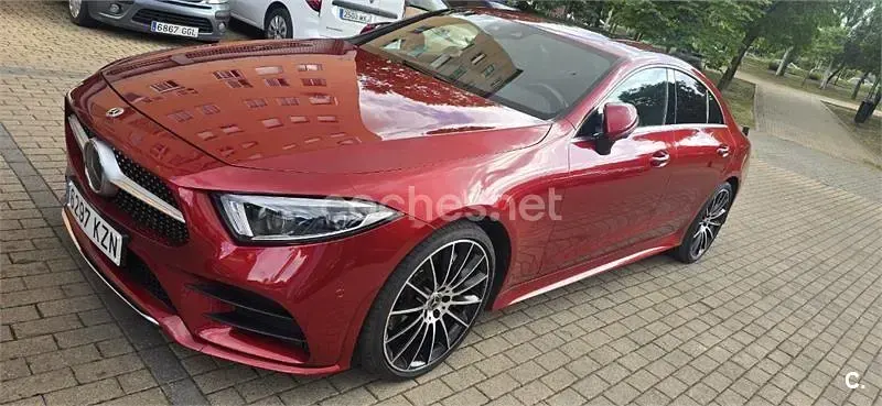 Usado Mercedes CLS400 340 CV (250 kW) 2018 Rojo Berlina