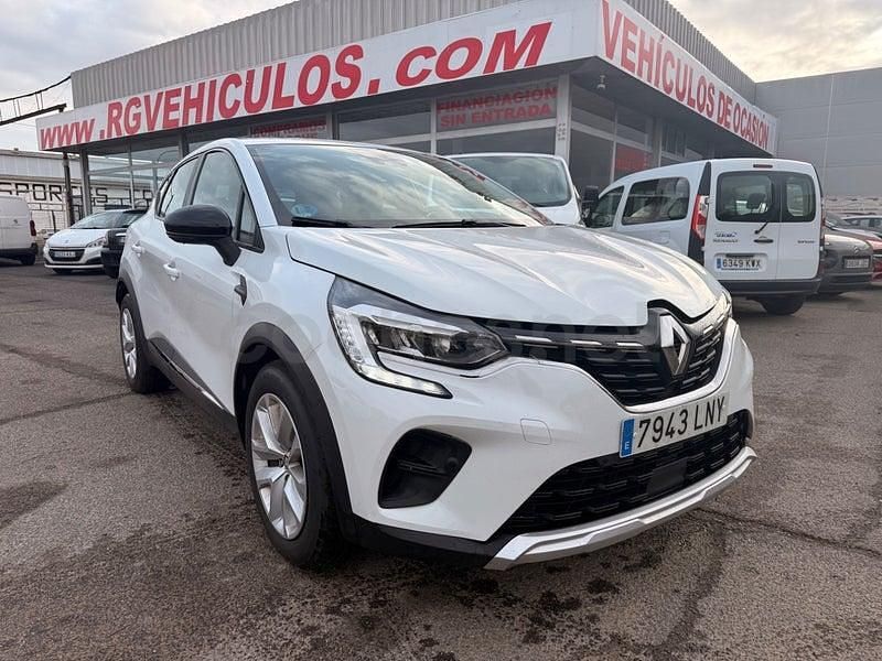 Usado Renault Captur Intens 100 CV (73 kW) 2021 Blanco SUV