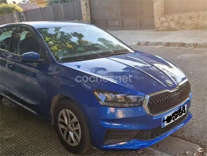 Usado Skoda Fabia Monte Carlo 110 CV (80 kW) 2022 Azul Utilitario
