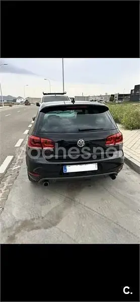 Usado VW Golf VI GTI 210 CV (154 kW) 2011 Negro Utilitario