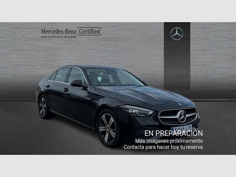Usado Mercedes C200 Avantgarde 163 CV (119 kW) 2022 Negro Berlina
