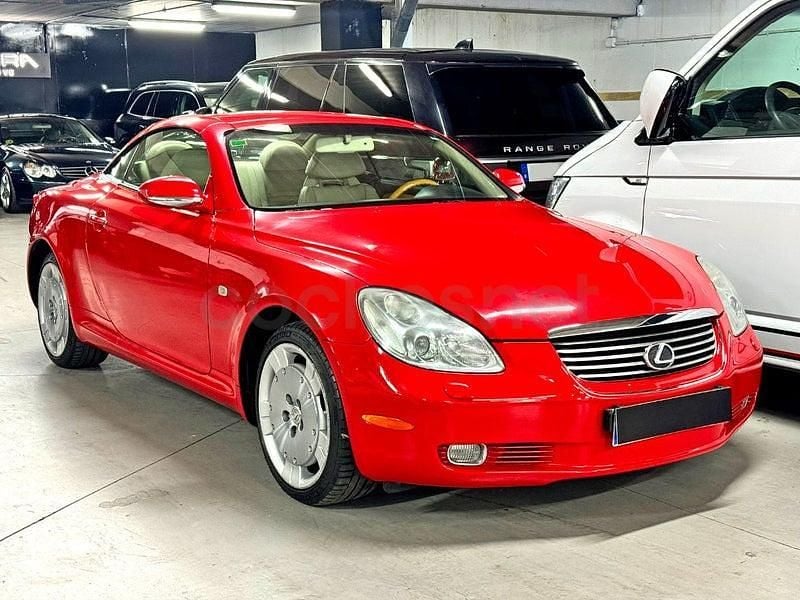 Usado Lexus SC430 286 CV (210 kW) 2003 Rojo Descapotable