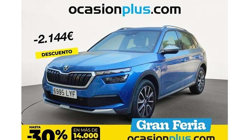 Azul Usado 2022 Skoda Kamiq SUV | 20.900 € (Precio justo) - Imagen 1/4