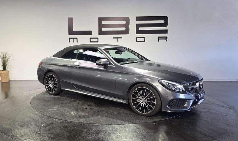 Gris Usado 2017 Mercedes C220 Descapotable | 33.999 € (Caro) - Imagen 1/4