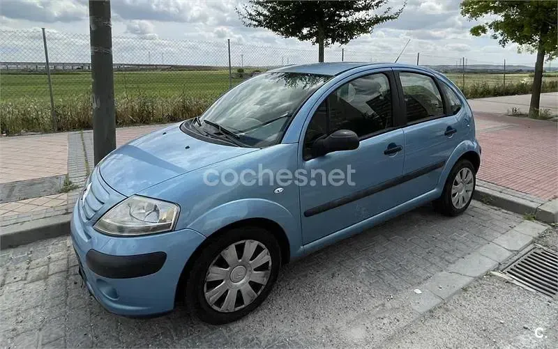Usado Citroën C3 Exclusive 92 HP (67 kW) 2009 Azul Sedan