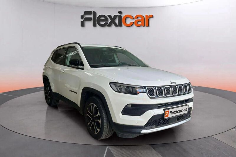 Blanco Usado 2021 Jeep Compass Limited SUV | 18.590 € - Imagen 1/4
