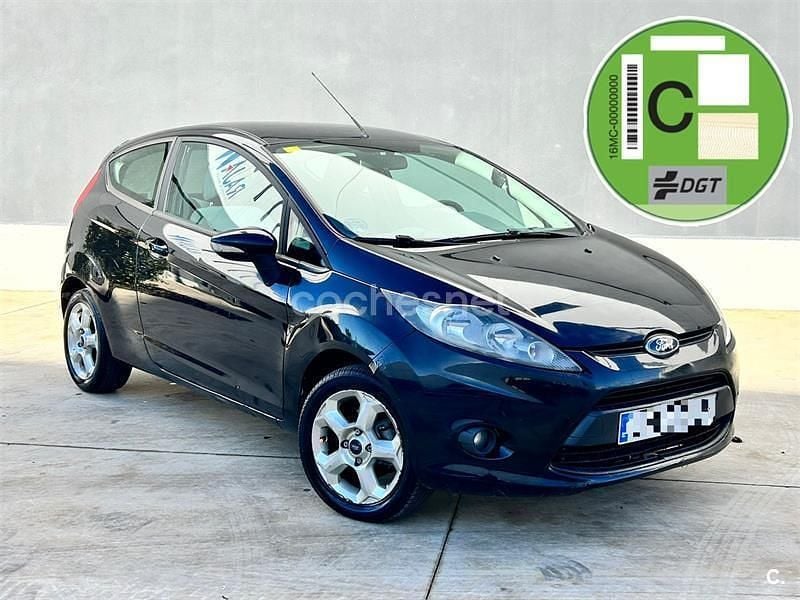 Negro Usado 2009 Ford Fiesta Trend Berlina | 2750 € (Buen precio) - Imagen 1/4