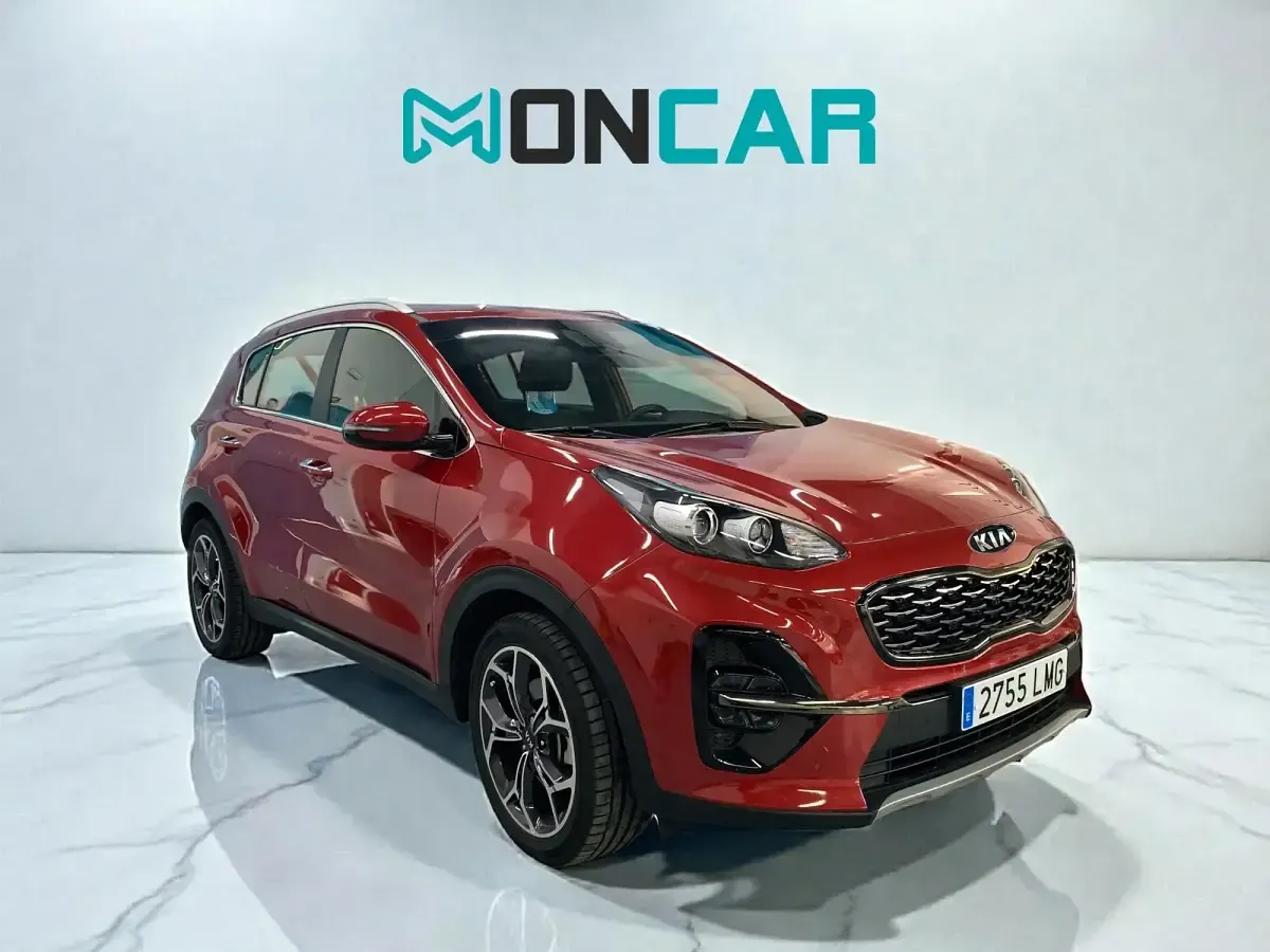 Usado Kia Sportage GT-Line 136 CV (100 kW) 2021 Granate SUV
