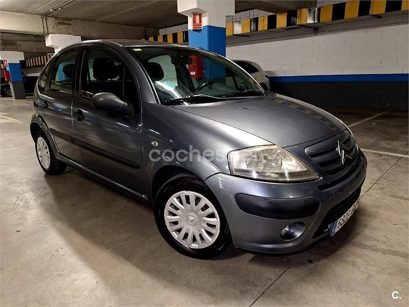 Usado Citroën C3 61 CV (44 kW) 2008 Gris / plata Berlina