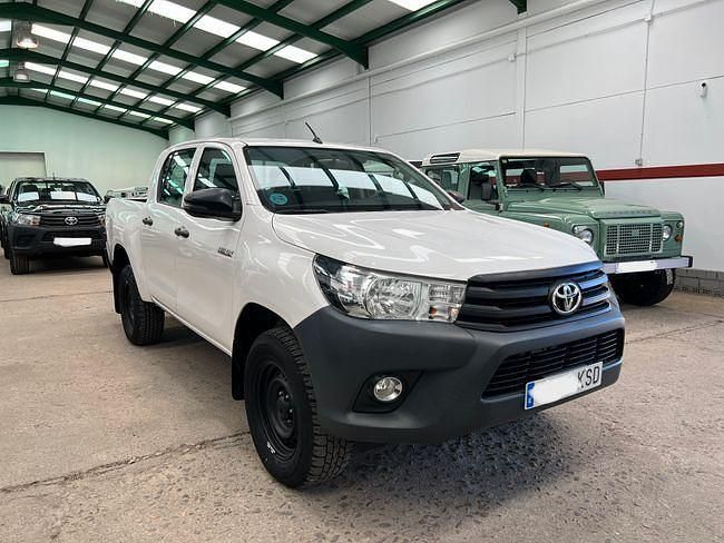 Usado Toyota HiLux 150 CV (110 kW) 2019 Blanco Pickup/Camioneta