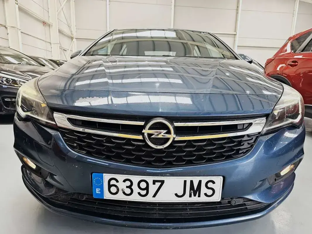 Brugt Opel Astra Dynamic 110 HK (80 kW) 2016 Blå Hatchback