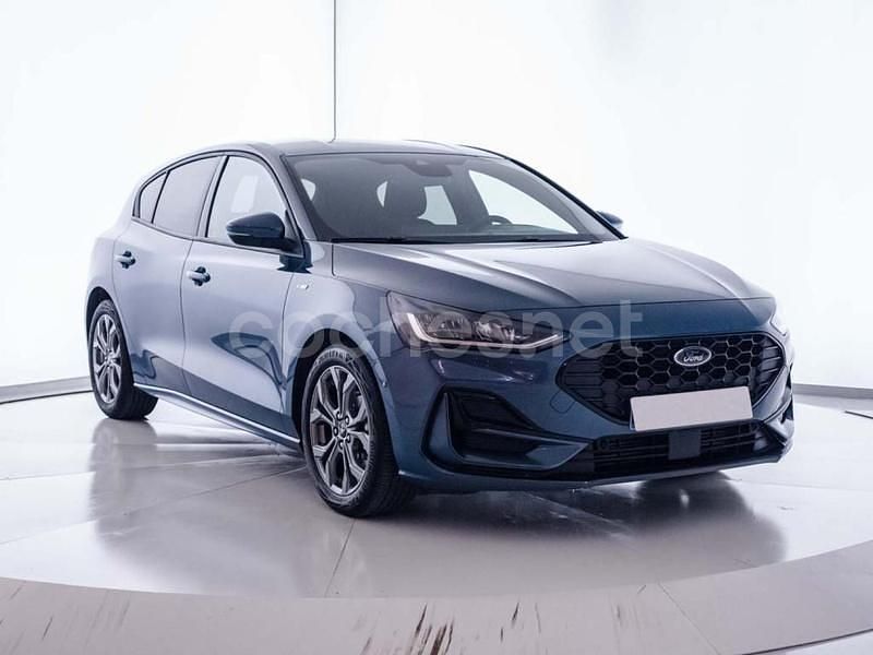 Usado Ford Focus ST-Line X 125 CV (91 kW) 2023 Azul Berlina