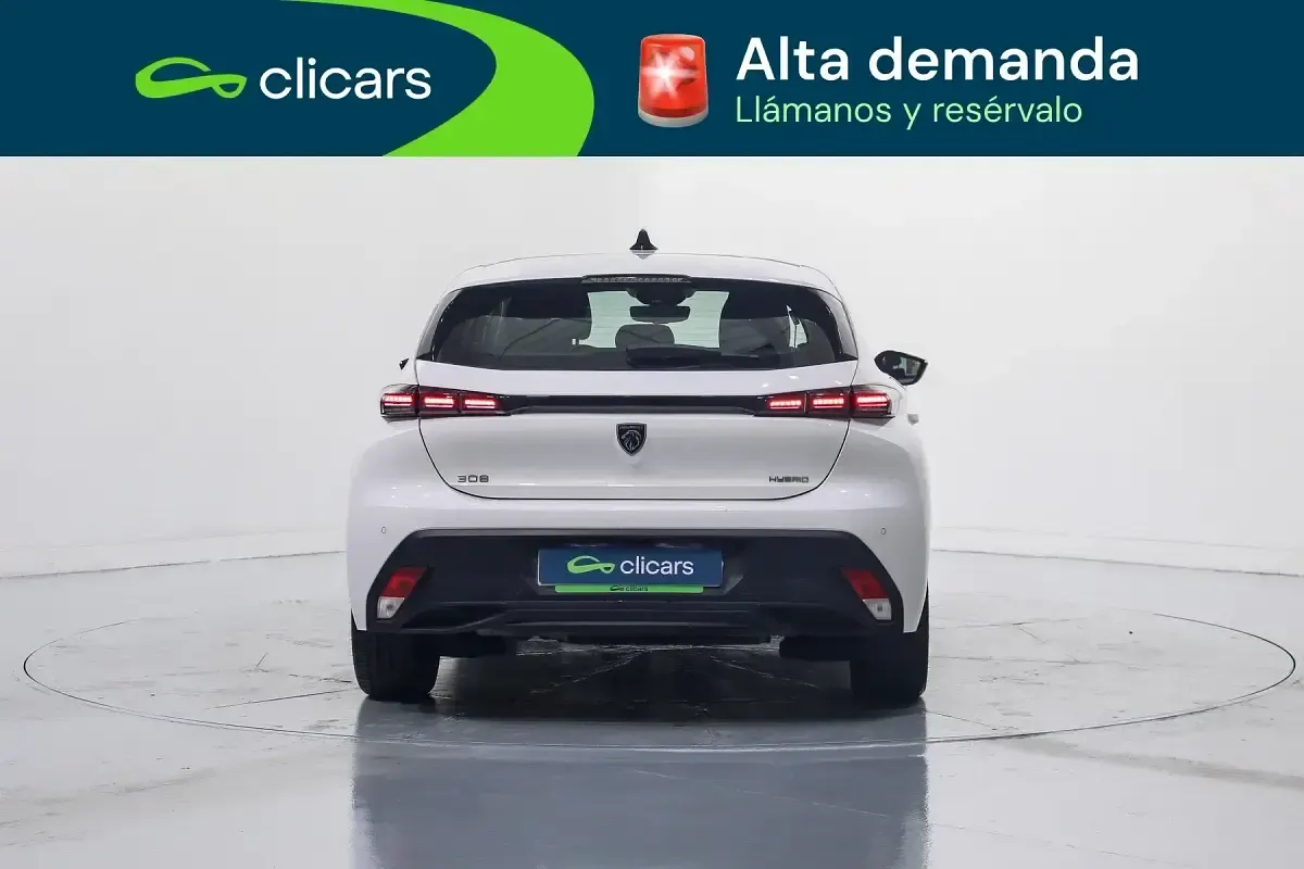 Usado Peugeot 308 Active 180 CV (132 kW) 2022 Blanco Berlina