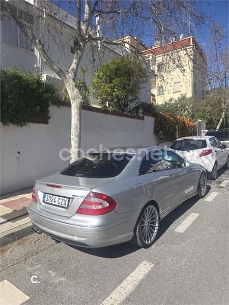 Usado Mercedes CLK55 AMG AMG 367 CV (269 kW) 2004 Gris / plata Coupe