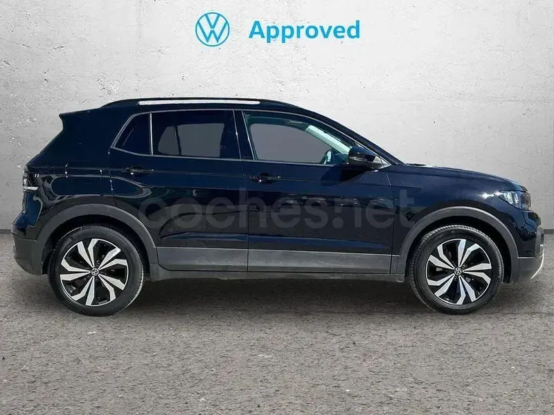 Usado VW T-Cross Advance 110 CV (80 kW) 2022 Negro SUV