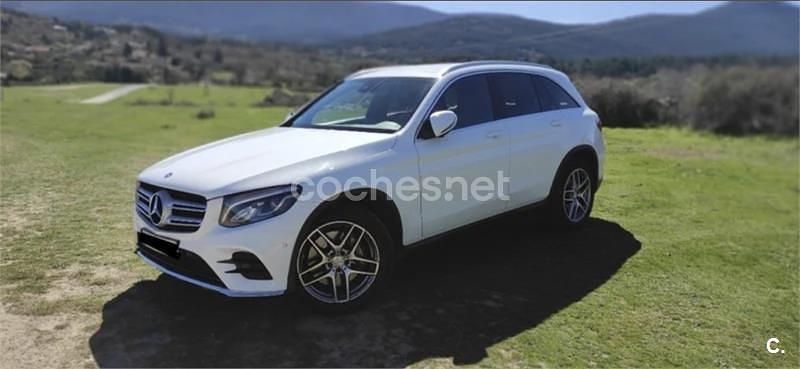 Blanco Usado 2016 Mercedes GLC220 AMG line SUV | 18.900 € - Imagen 1/4