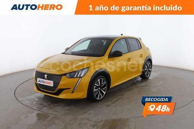 Amarillo Usado 2020 Peugeot 208 GT-line Utilitario | 14.299 € (Precio justo) - Imagen 1/3