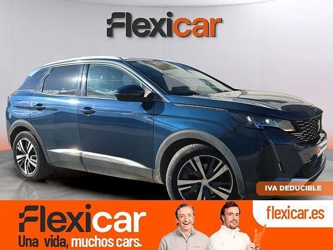 Azul Usado 2021 Peugeot 3008 Allure SUV | 16.990 € (Precio justo) - Imagen 1/4