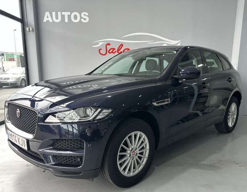 Usado Jaguar F-Pace Pure 241 CV (177 kW) 2018 Azul SUV
