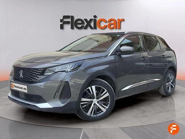 Usado Peugeot 3008 Allure 130 CV (95 kW) 2021 Gris SUV
