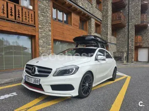 Usado Mercedes A220 AMG line 170 CV (125 kW) 2014 Blanco Utilitario