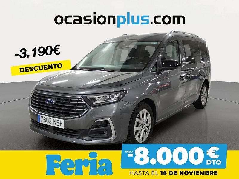 Gris Usado 2025 Ford Tourneo Connect Titanium Monovolumen | 35.100 € (Caro) - Imagen 1/4