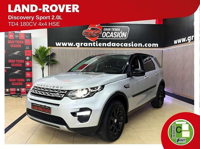Gris Usado 2015 Land Rover Discovery Sport HSE SUV | 13.980 € (Precio justo) - Imagen 1/4