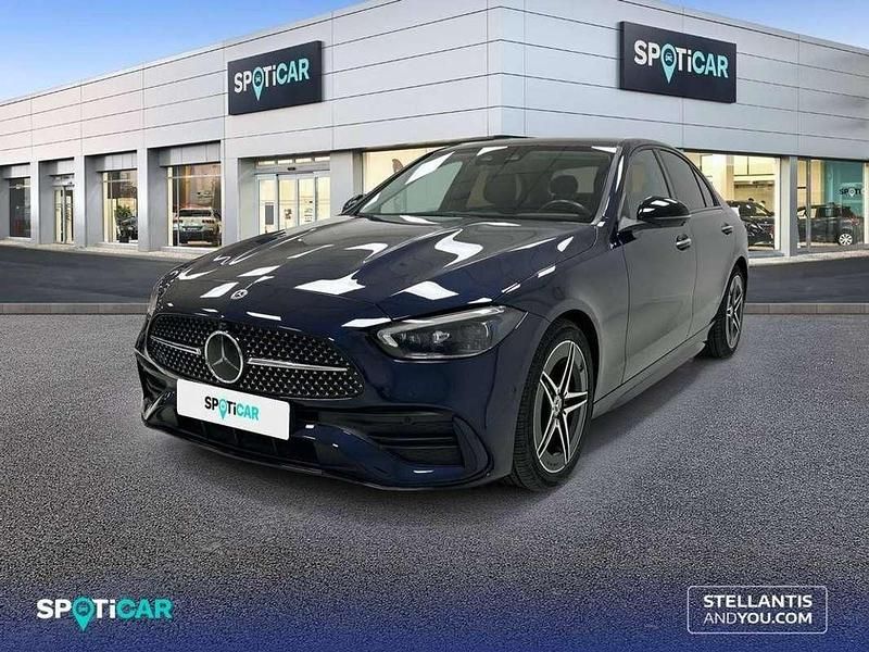 Azul Usado 2022 Mercedes C220 Berlina | 38.900 € (Caro) - Imagen 1/4