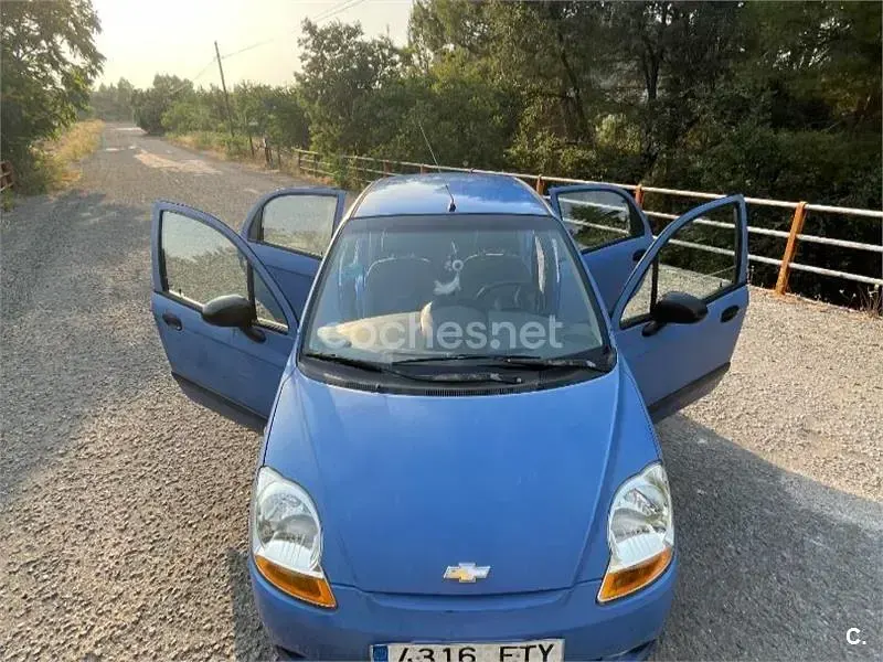 Usado Chevrolet Matiz 51 CV (37 kW) 2007 Azul Utilitario