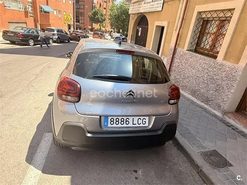 Usado Citroën C3 Origins 99 CV (72 kW) 2018 Gris / plata Utilitario