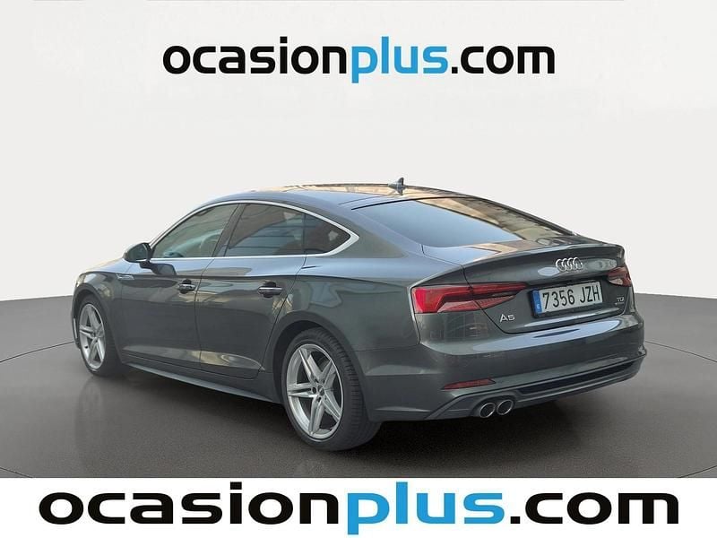 Usado Audi A5 Sportback S-Line 218 CV (160 kW) 2017 Gris Utilitario