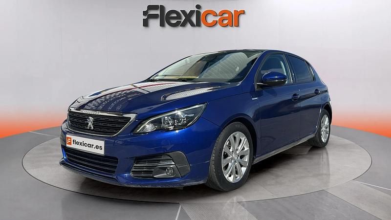 Usado Peugeot 308 Access 131 CV (96 kW) 2020 Azul Utilitario