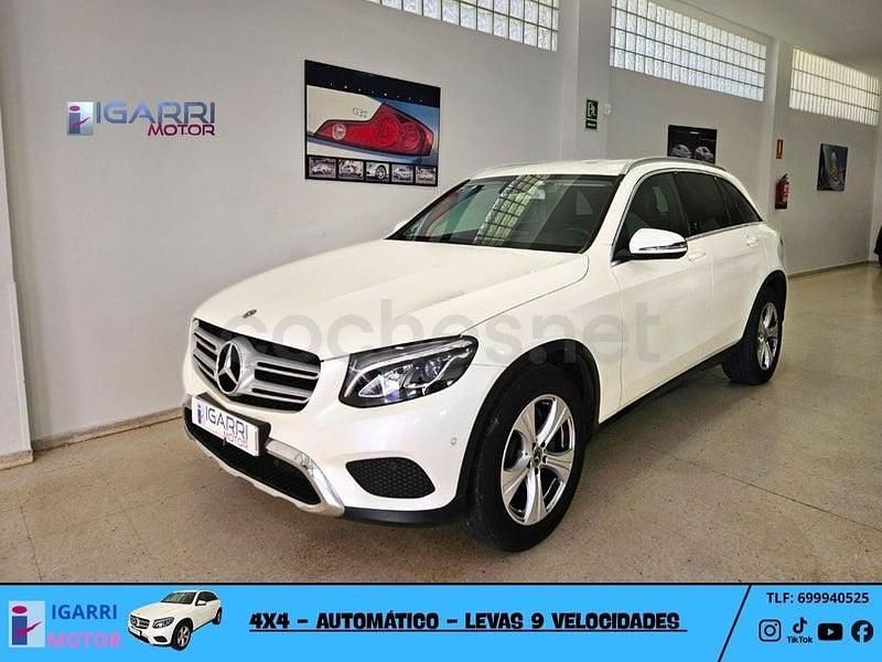 Usado Mercedes GLC220 170 CV (125 kW) 2017 Blanco SUV