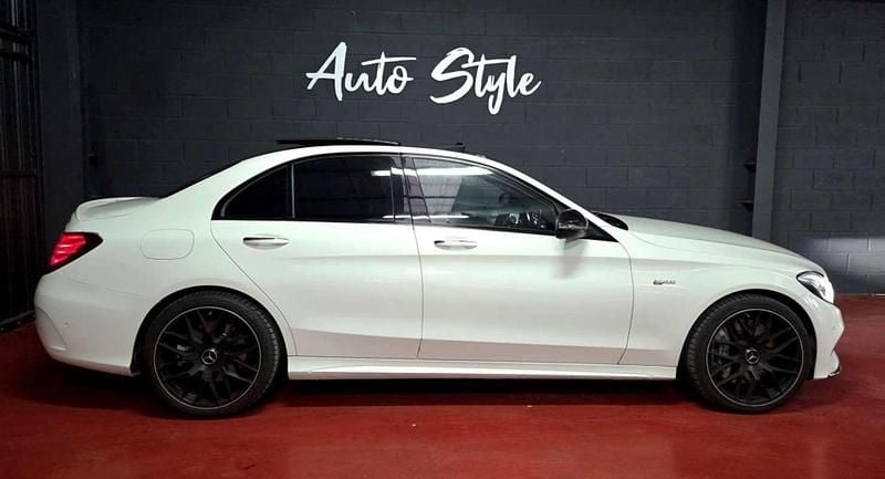 Usado Mercedes C43 AMG AMG 367 CV (269 kW) 2017 Blanco Berlina