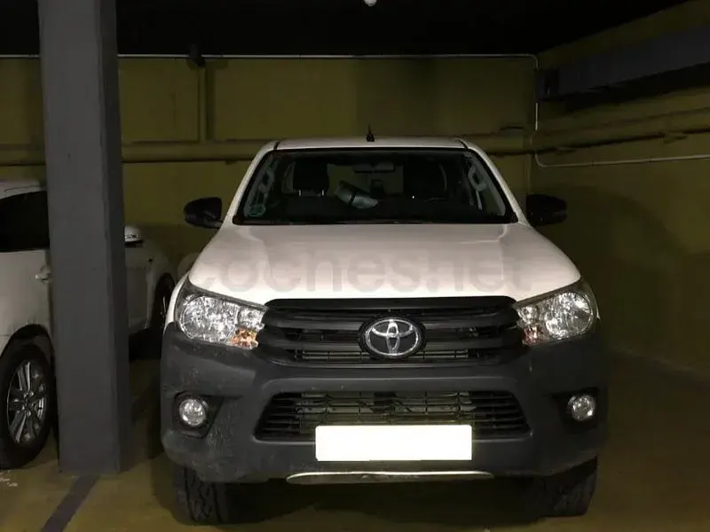 Usado Toyota HiLux 150 CV (110 kW) 2018 Blanco Pickup/Camioneta