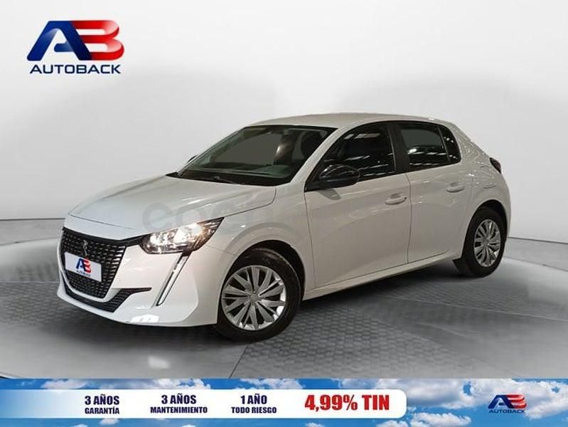 Usado Peugeot 208 Active 102 CV (75 kW) 2022 Blanco Utilitario