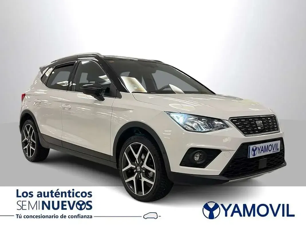 Usado Seat Arona Ecomotive 116 CV (85 kW) 2017 Blanco SUV