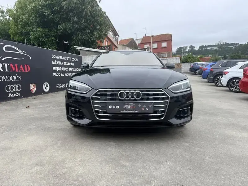 Usado Audi A5 Sportback S-Line 218 CV (160 kW) 2017 Negro Utilitario