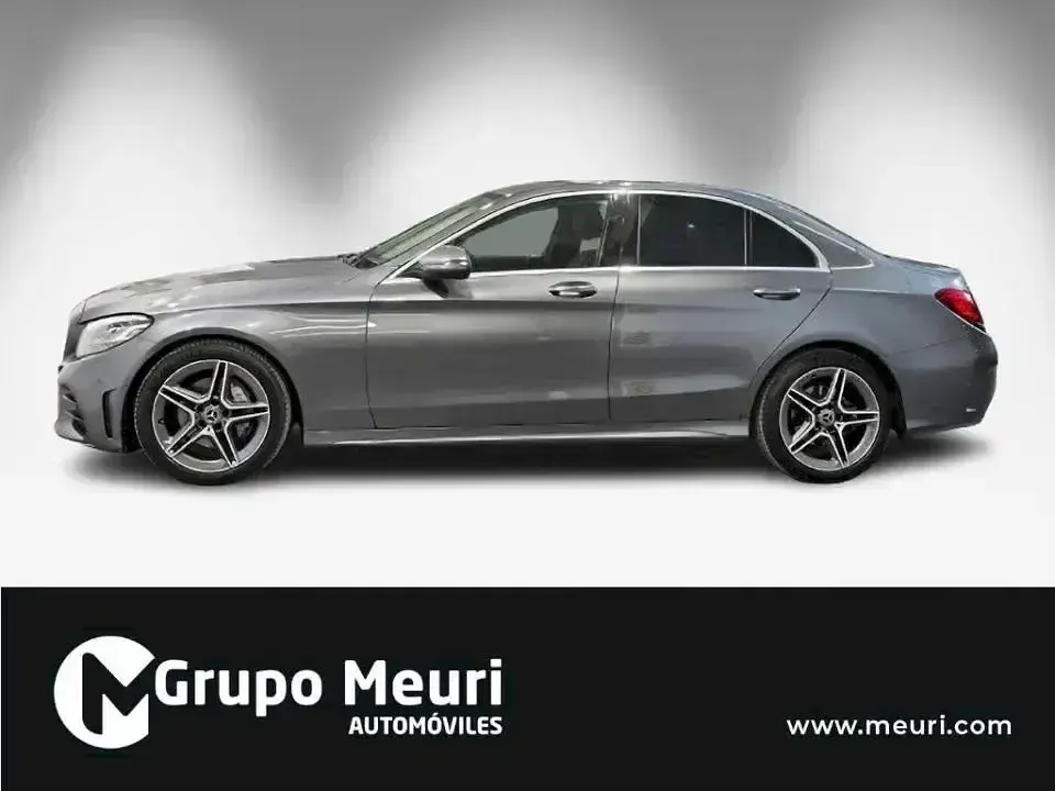 Usado Mercedes C220 194 CV (142 kW) 2019 Gris Berlina