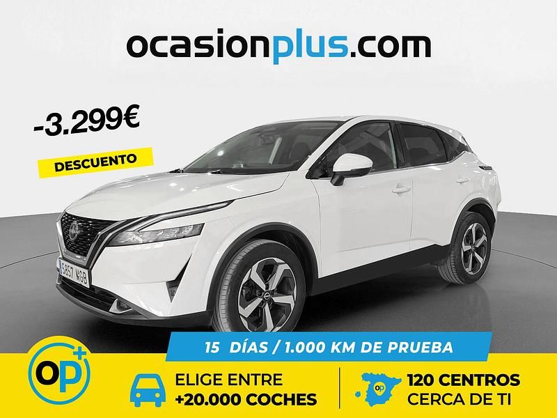 Blanco Usado 2023 Nissan Qashqai N-Connecta SUV | 22.650 € (Precio justo) - Imagen 1/4