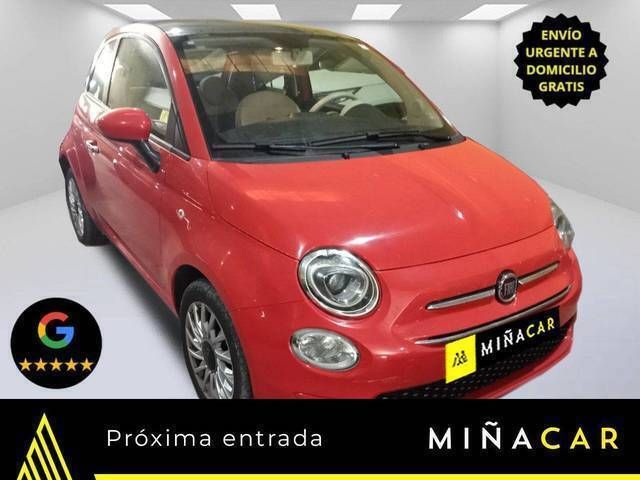 Rojo Usado 2020 Fiat 500 Lounge Utilitario | 8750 € (Precio justo) - Imagen 1/4