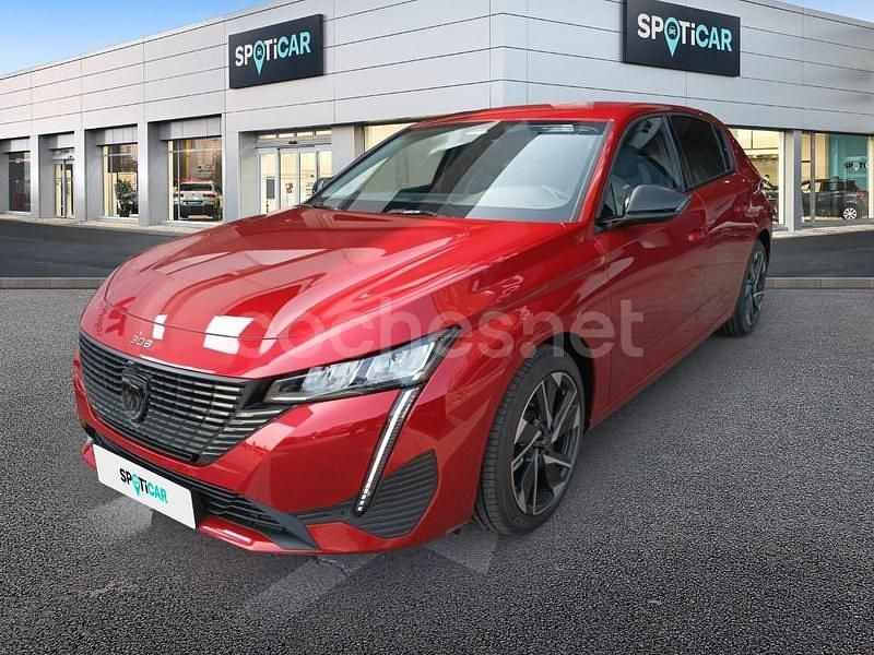 Rojo Usado 2023 Peugeot 308 Allure Berlina | 22.990 € (Precio justo) - Imagen 1/4