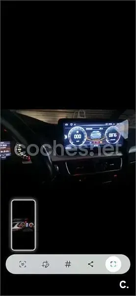 Usado Audi A4 120 CV (88 kW) 2009 Negro Familiar