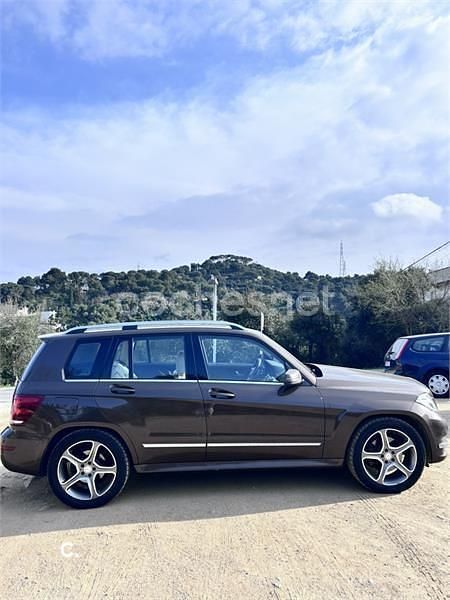 Usado Mercedes GLK220 170 CV (125 kW) 2014 Marrón SUV