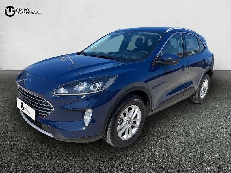 Azul Usado 2022 Ford Kuga Titanium SUV | 27.900 € (Precio justo) - Imagen 1/4