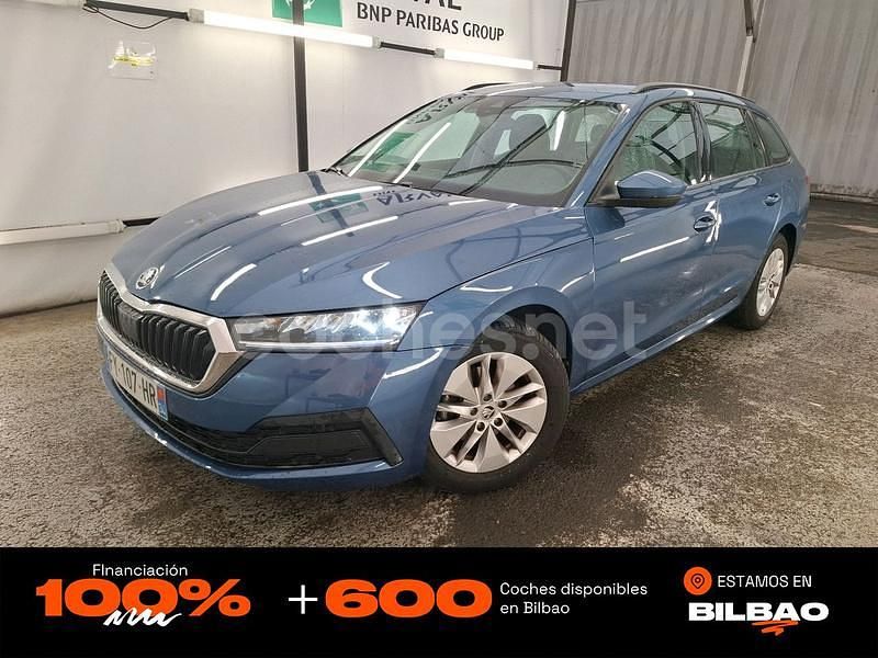 Azul Usado 2021 Skoda Octavia Familiar | 13.850 € (Super precio) - Imagen 1/4
