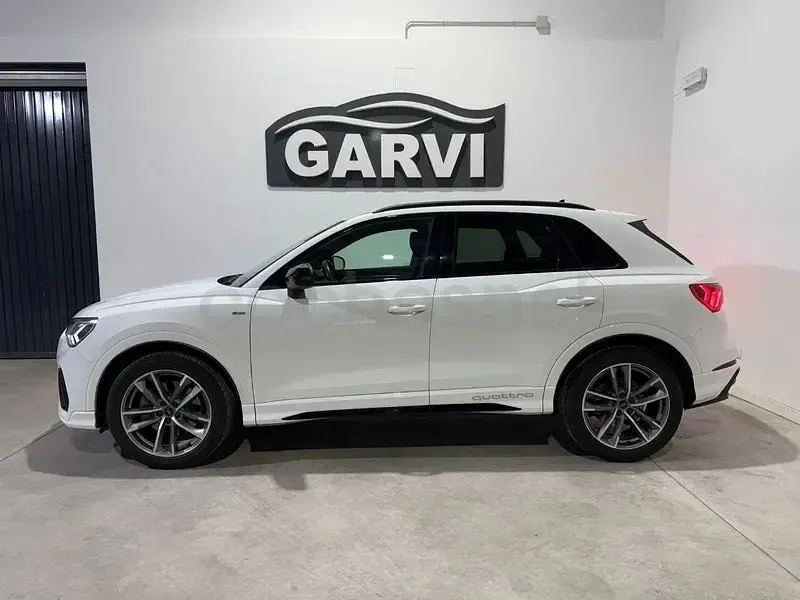 Usado Audi Q3 S-Line 190 CV (139 kW) 2019 Blanco SUV