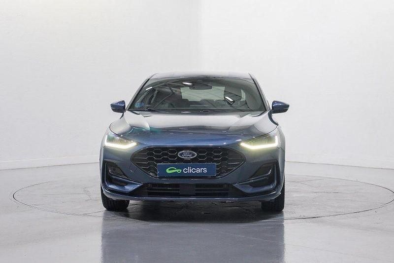 Usado Ford Focus ST-Line 125 CV (91 kW) 2022 Azul Berlina